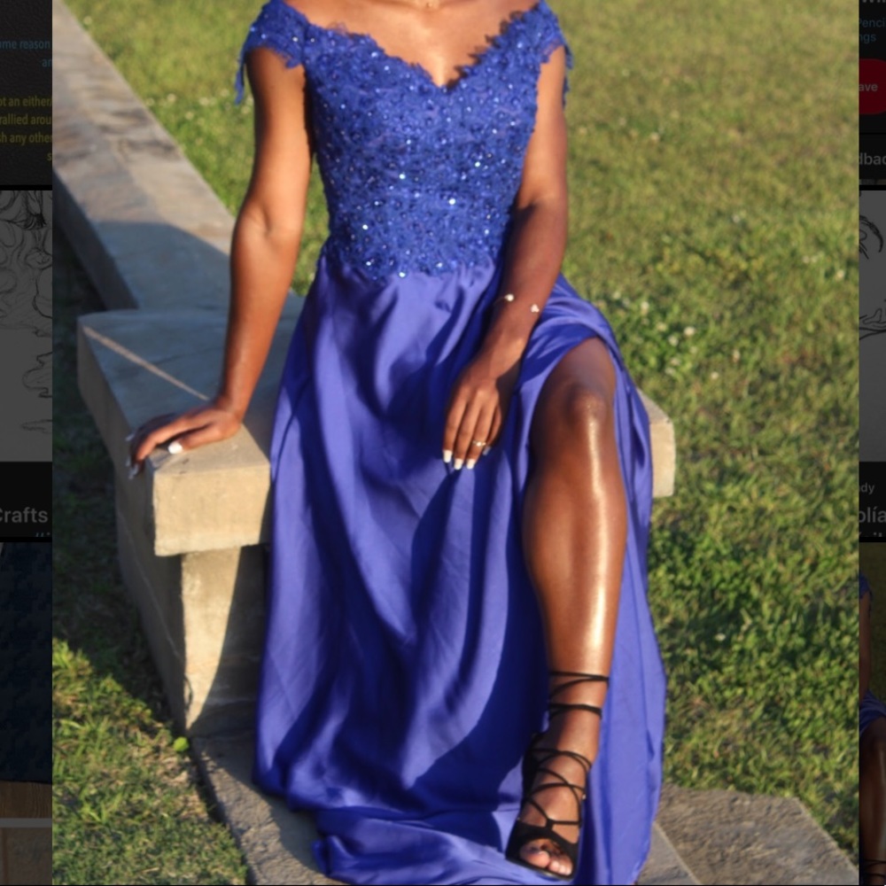 Off The Shoulder Prom Dress